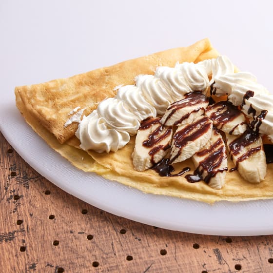 banana chocolate whipped cream