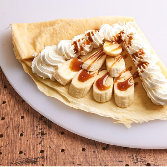 banana caramel whipped cream