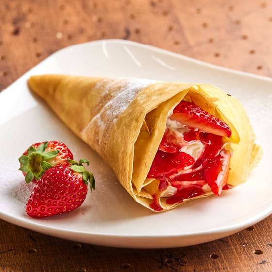 double strawberry cream
