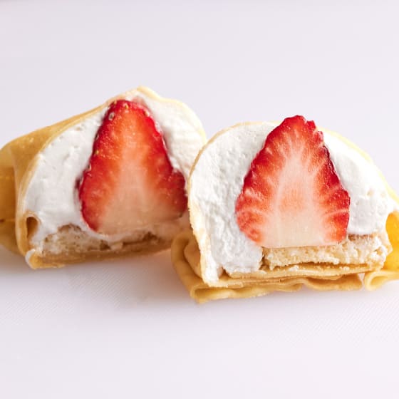 strawberry maru crepe